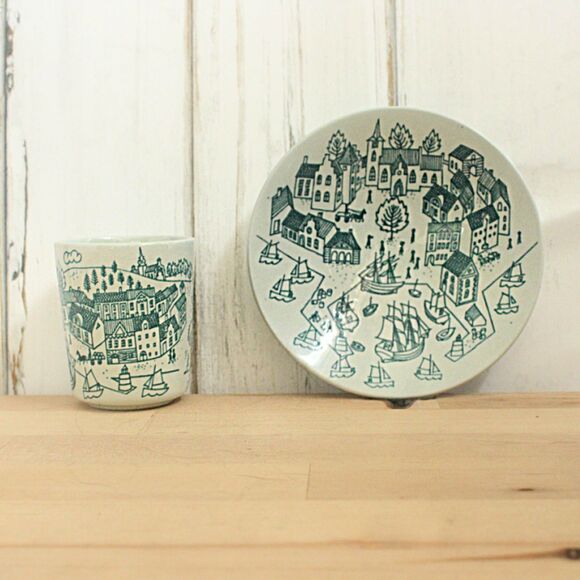 Nymolle Small Cup and Saucer from Denmark - Picture 1 of 2